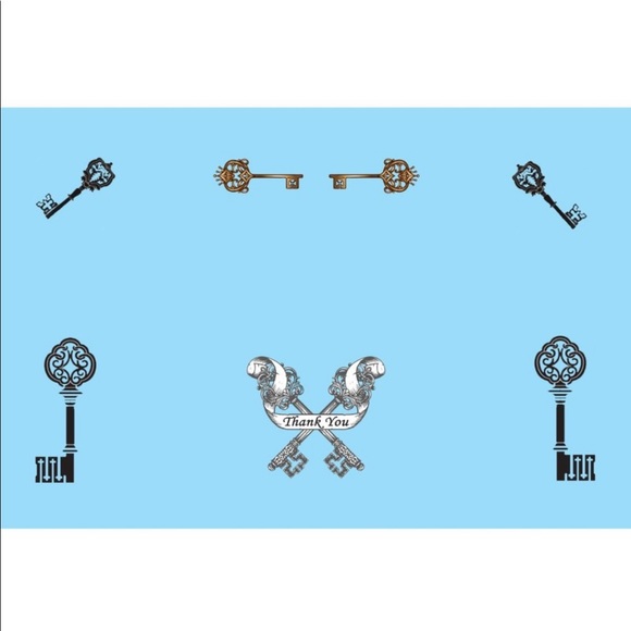 100 2" - 3 1/2"  Skeleton Key Cards. PRICE IS FIRM - Picture 2 of 2